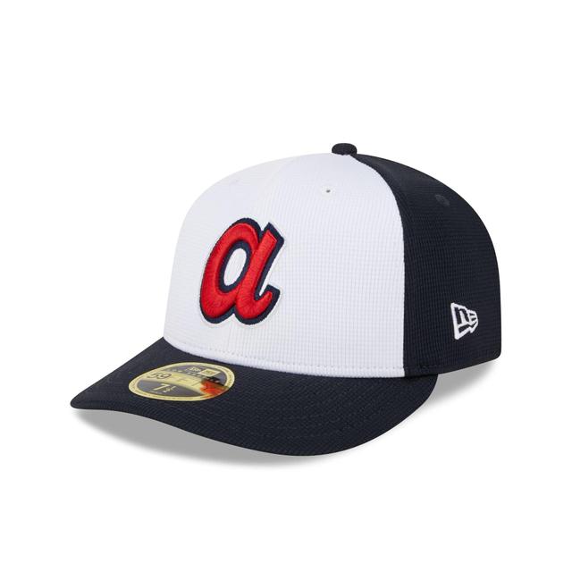 Atlanta Braves 2024 Batting Practice Low Profile 59FIFTY Fitted Hat Male Product Image