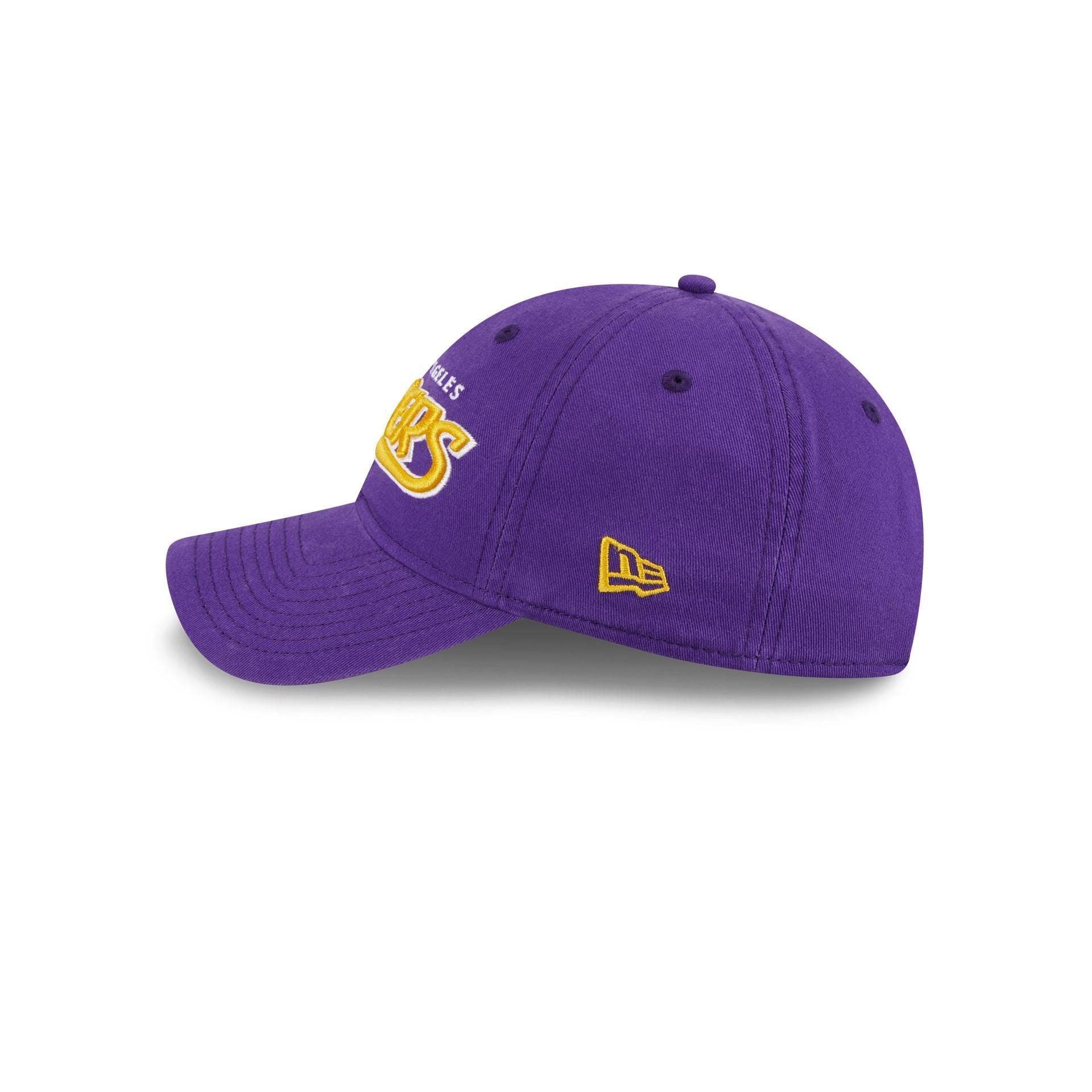 Los Angeles Lakers Throwback 9TWENTY Adjustable Hat Male Product Image