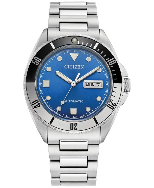 Men's Citizen Sport Automatic Dark Blue Dial Watch in Stainless Steel (Model: Nh7531-52M) Product Image