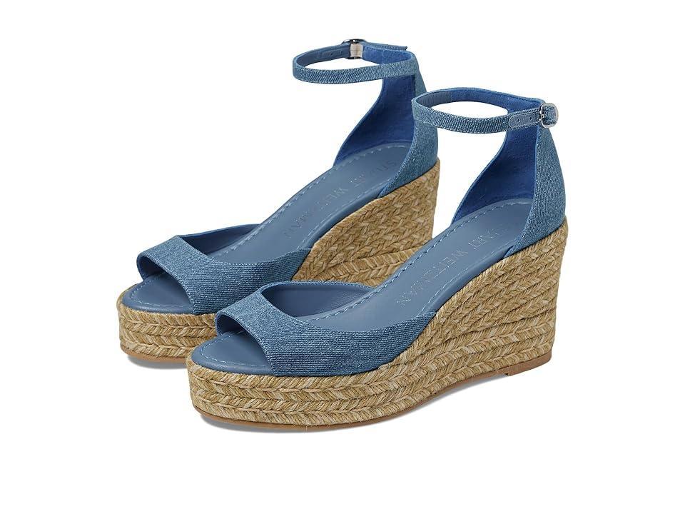 Stuart Weitzman Nudistia Espadrille Wedge (Washed) Women's Sandals Product Image