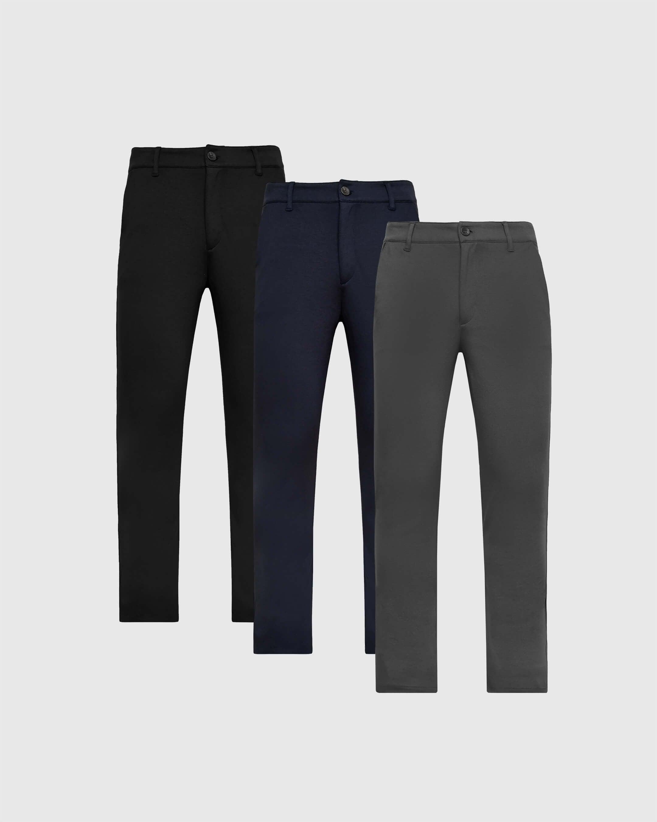 Staple Slim Comfort Knit Chino Pant 3-Pack Product Image