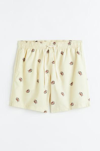 Patterned Swim Shorts Product Image