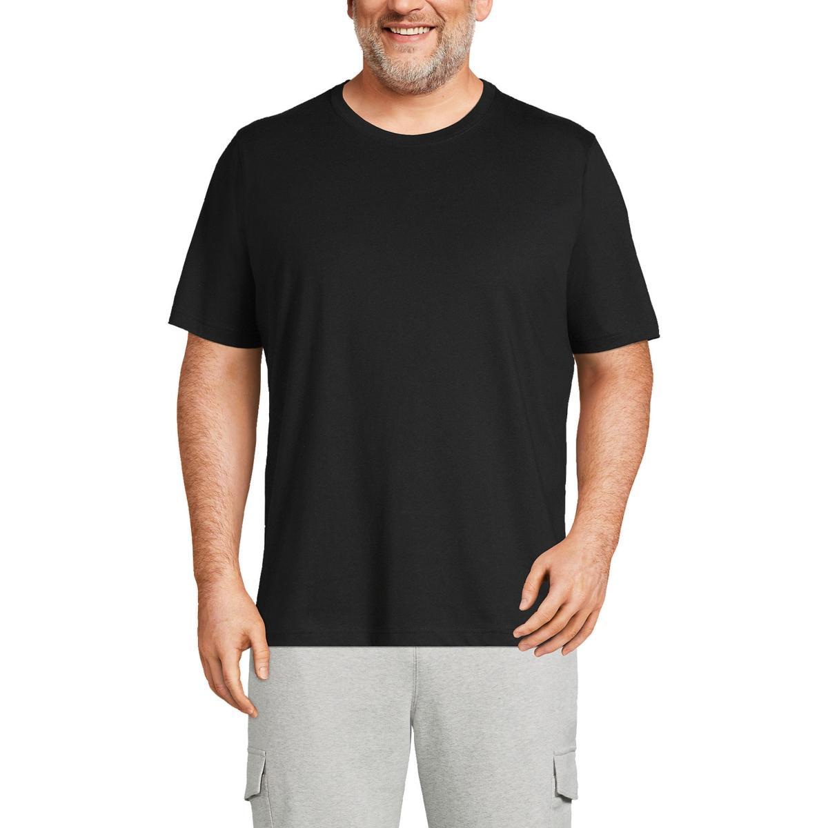 Big & Tall Lands End Super-T Classic-Fit Tee, Mens Product Image