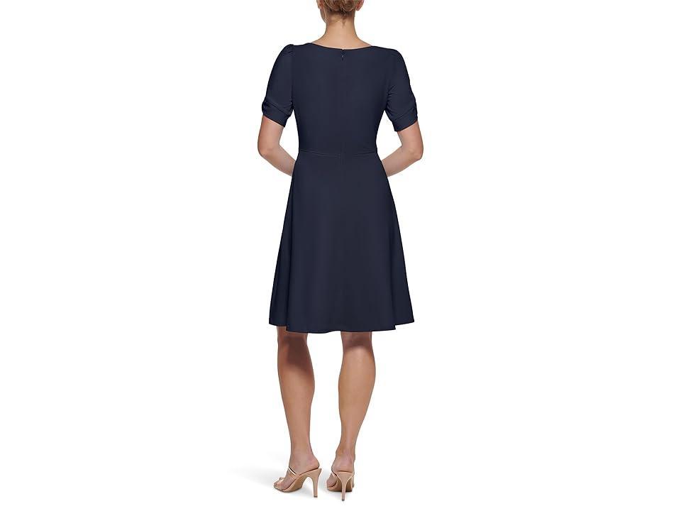 DKNY Balloon Sleeve Dress Women's Clothing Product Image