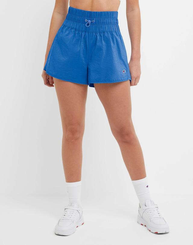 Womens Champion Woven Shorts, C Logo, 2.5 Odyssey XL Product Image