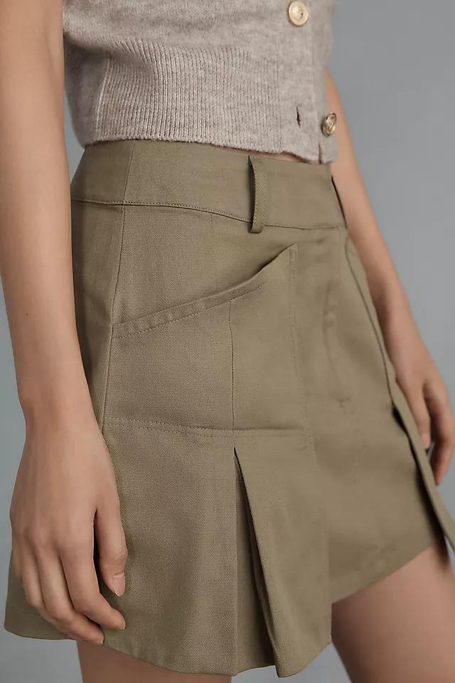 Pilcro Pleated Utility Skort Product Image