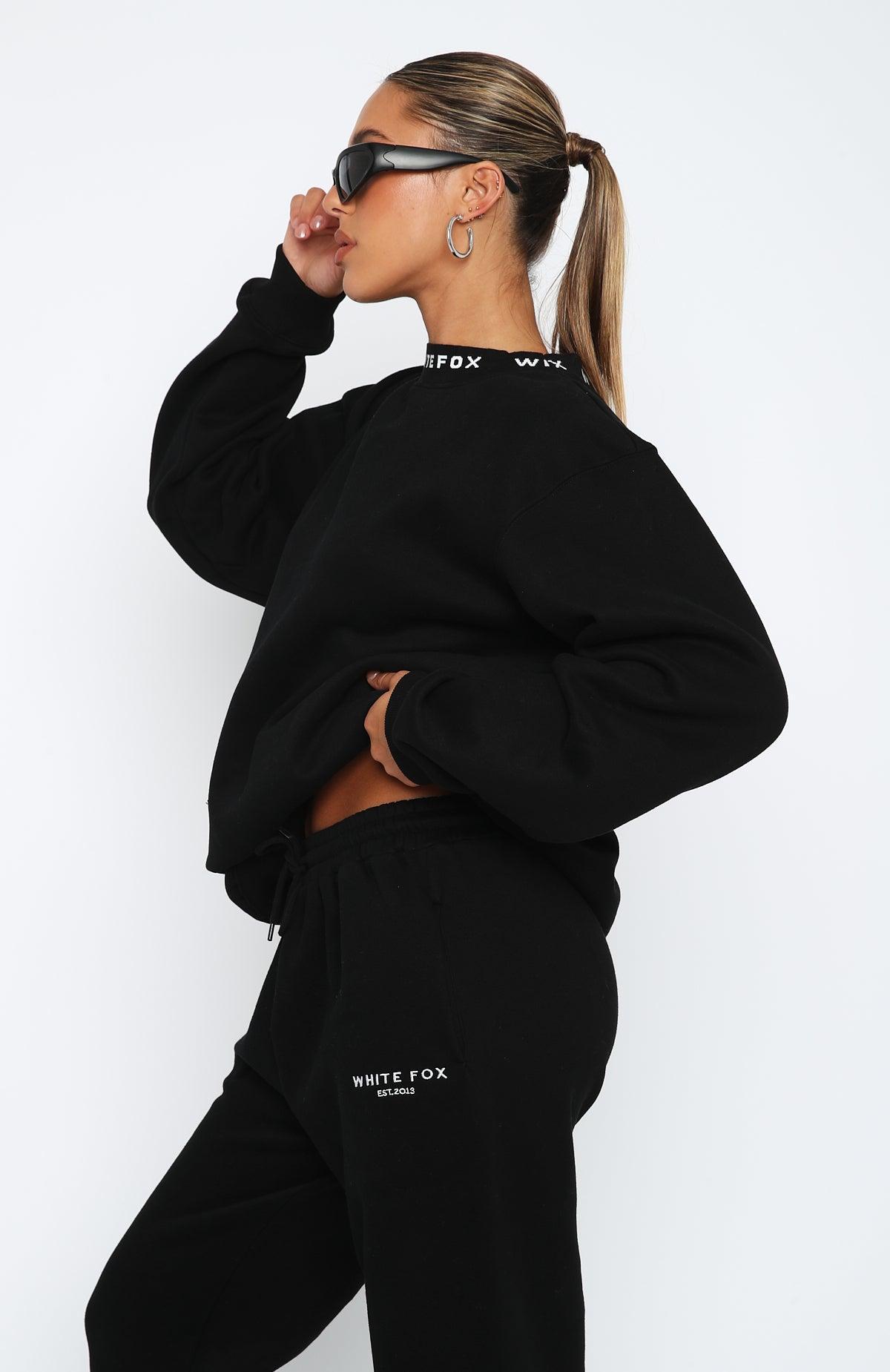 Put It On Repeat Oversized Sweater Black Product Image