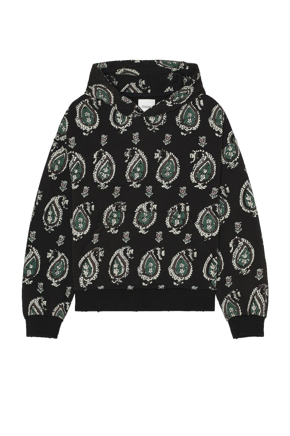 Found Monogram Hoodie in Black. Size L, M, XL/1X. Product Image