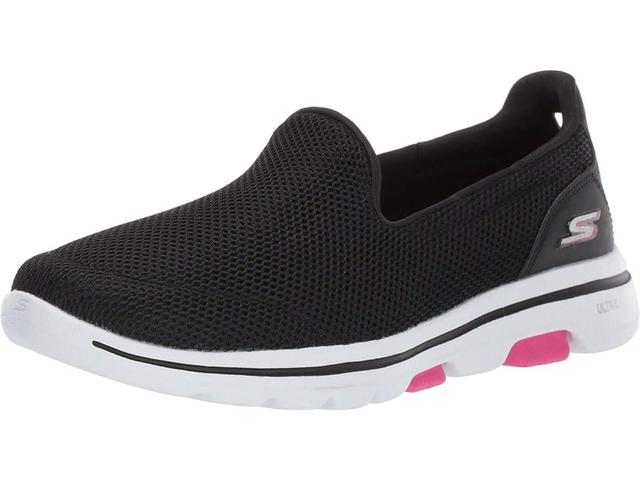 SKECHERS Performance Go Walk 5 - 15901 Hot Pink) Women's Shoes Product Image