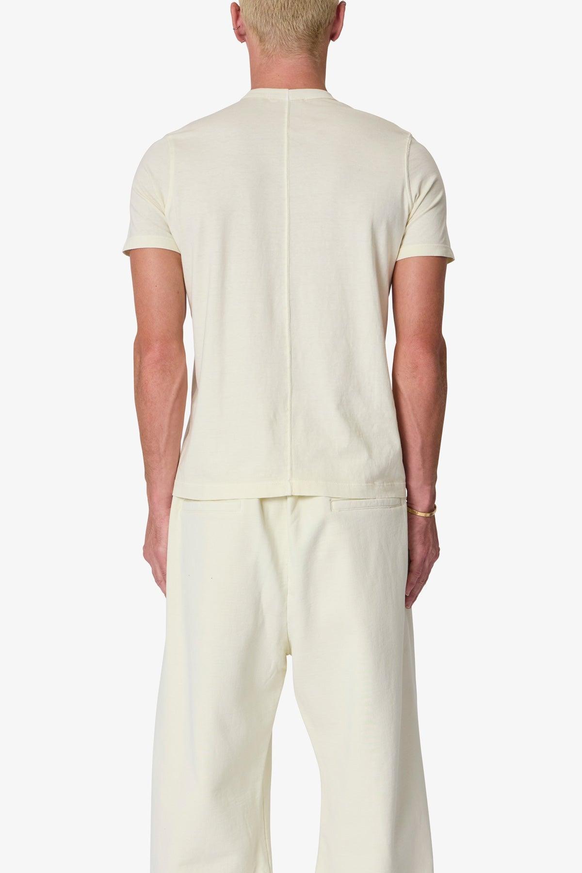 Tight Cropped Tee - Off White Product Image