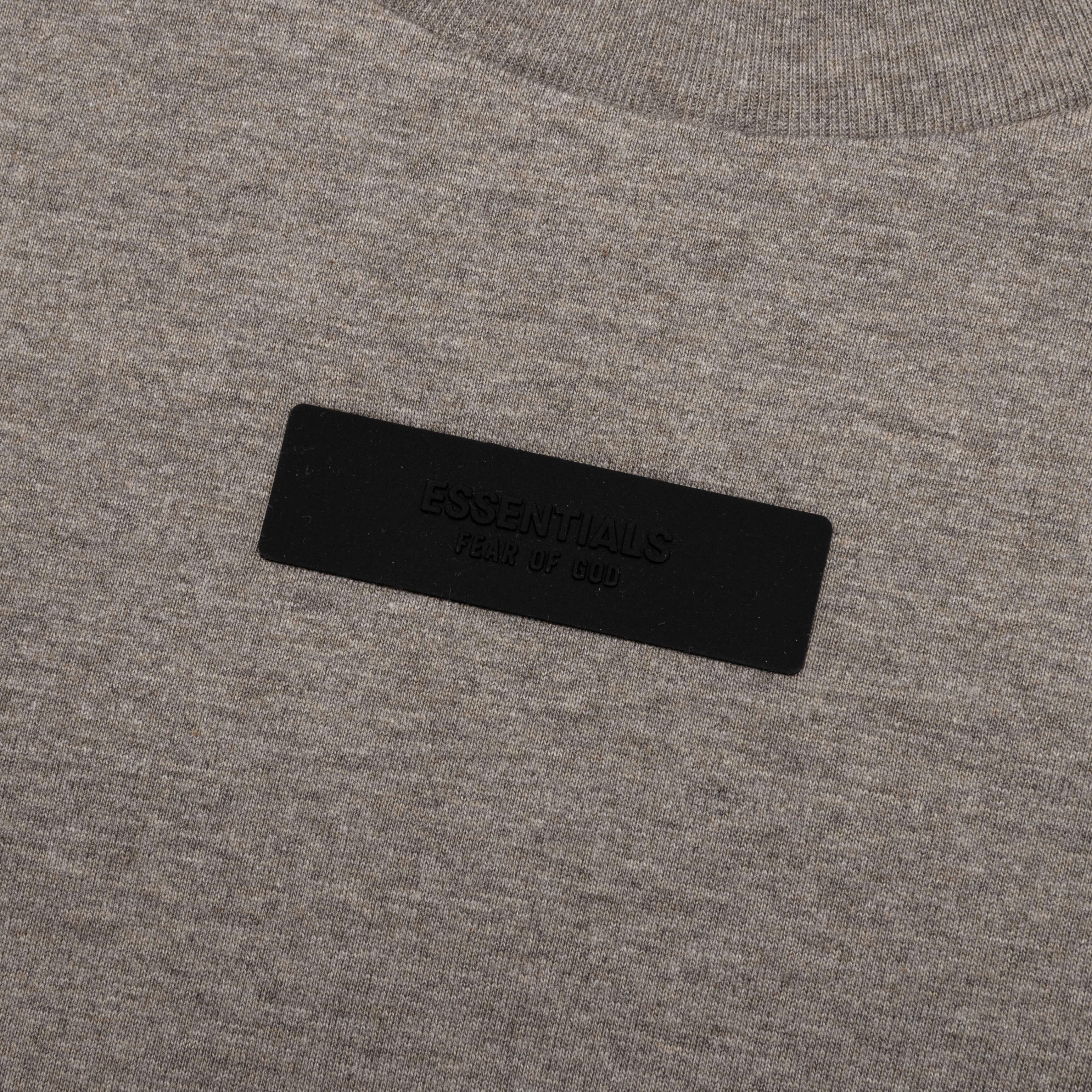 Essentials L/S Tee - Heather Grey Male Product Image