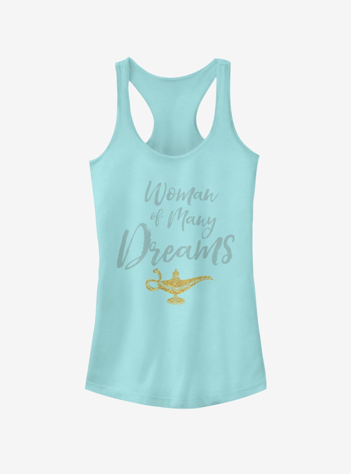 Disney Aladdin 2019 Woman of Many Dreams Cursive Girls Tank Product Image