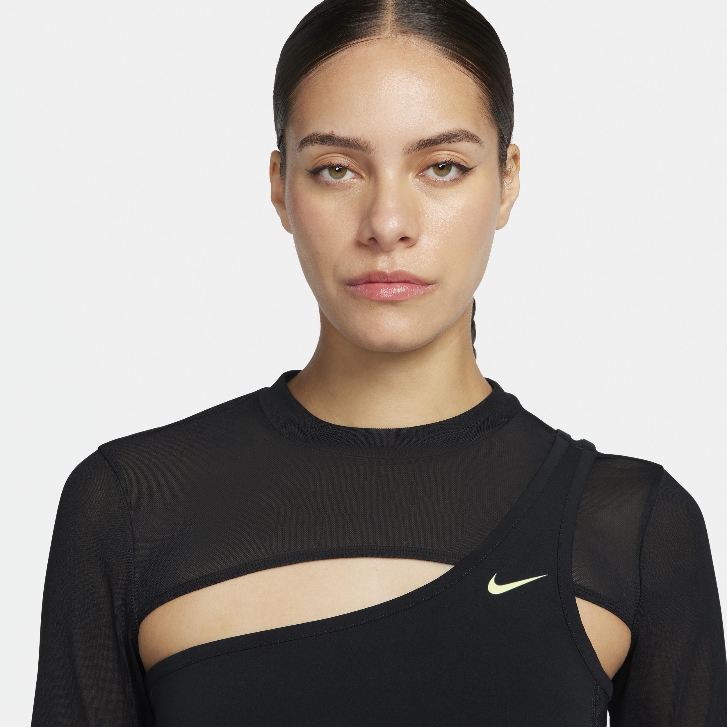 Nike Pro Women's Long-Sleeve Cropped Top Product Image