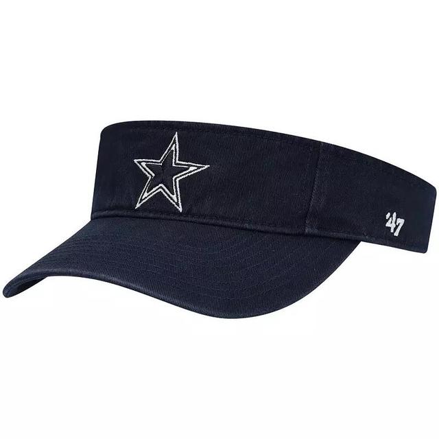 Mens Navy Dallas Cowboys Clean Up Visor Product Image