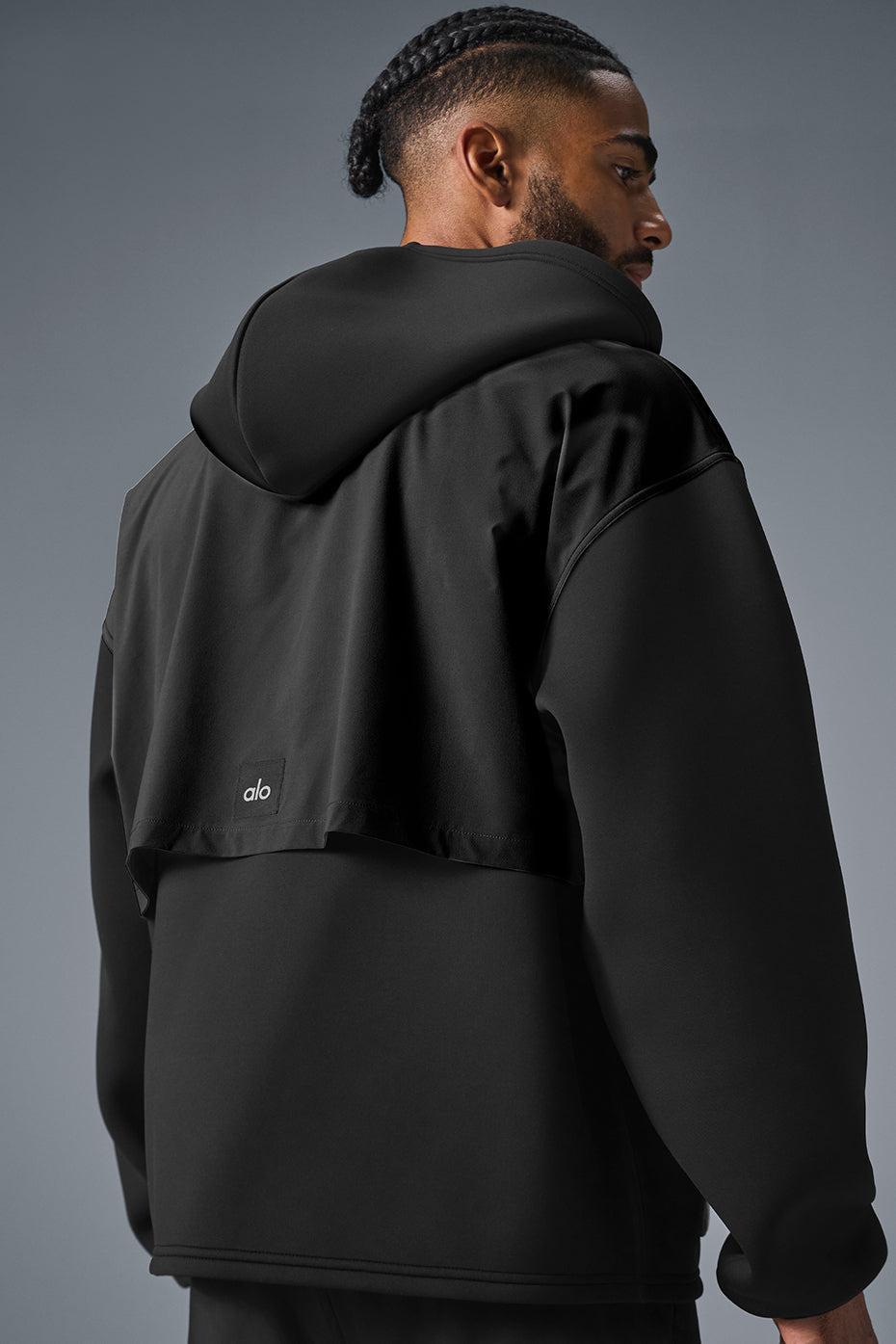 Technical Form Cargo Jacket - Black Male Product Image