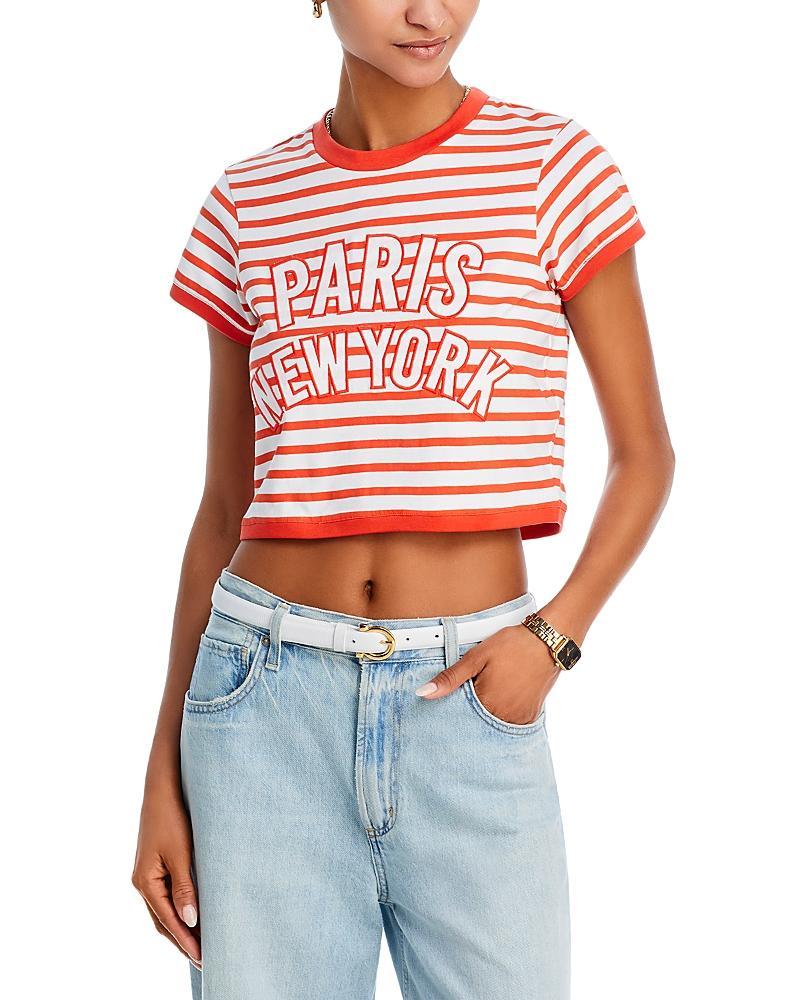 Cinq a Sept Becka Striped Tee Product Image