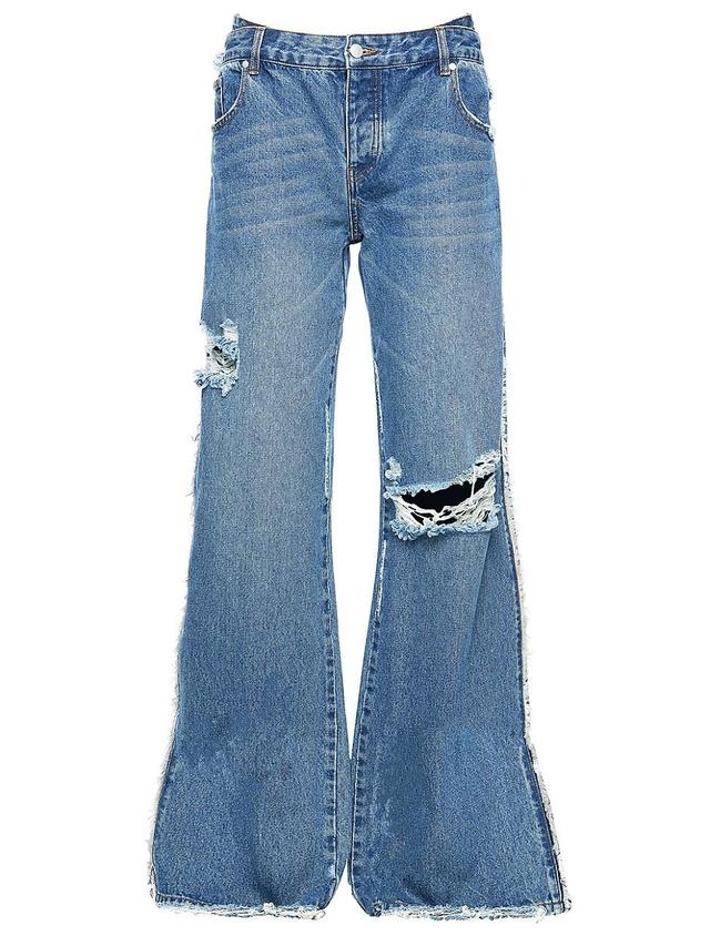 SER.O.YA Roma Jean in Blue. Size 23, 29. Product Image