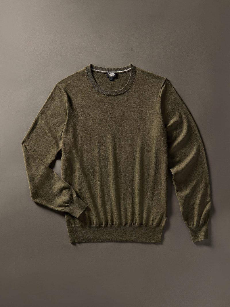 Movement™ Crewneck Sweater - Olive Ridge Heather Product Image