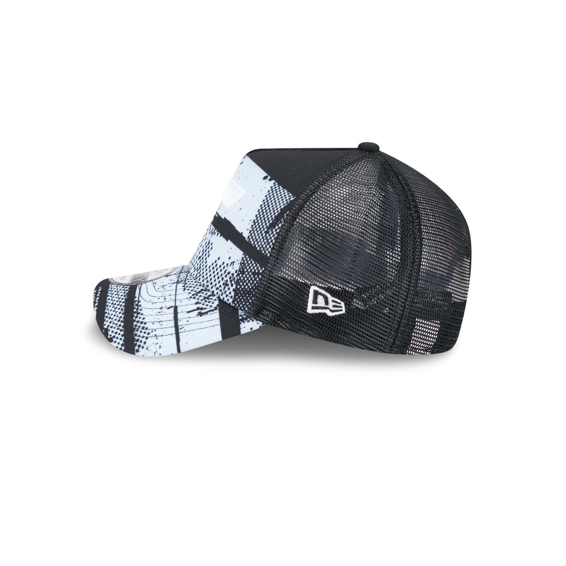 Utah Jazz 2024 Tip-Off 9FORTY A-Frame Trucker Hat Male Product Image