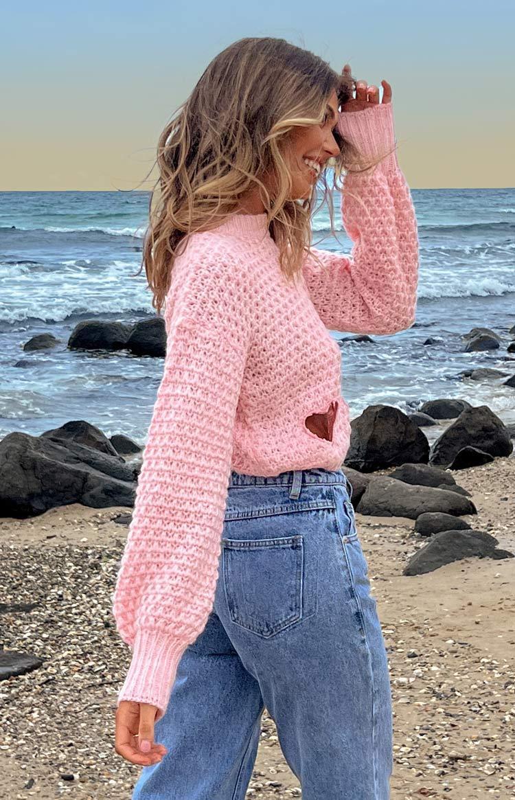 Rosie Pink Heart Jumper Product Image