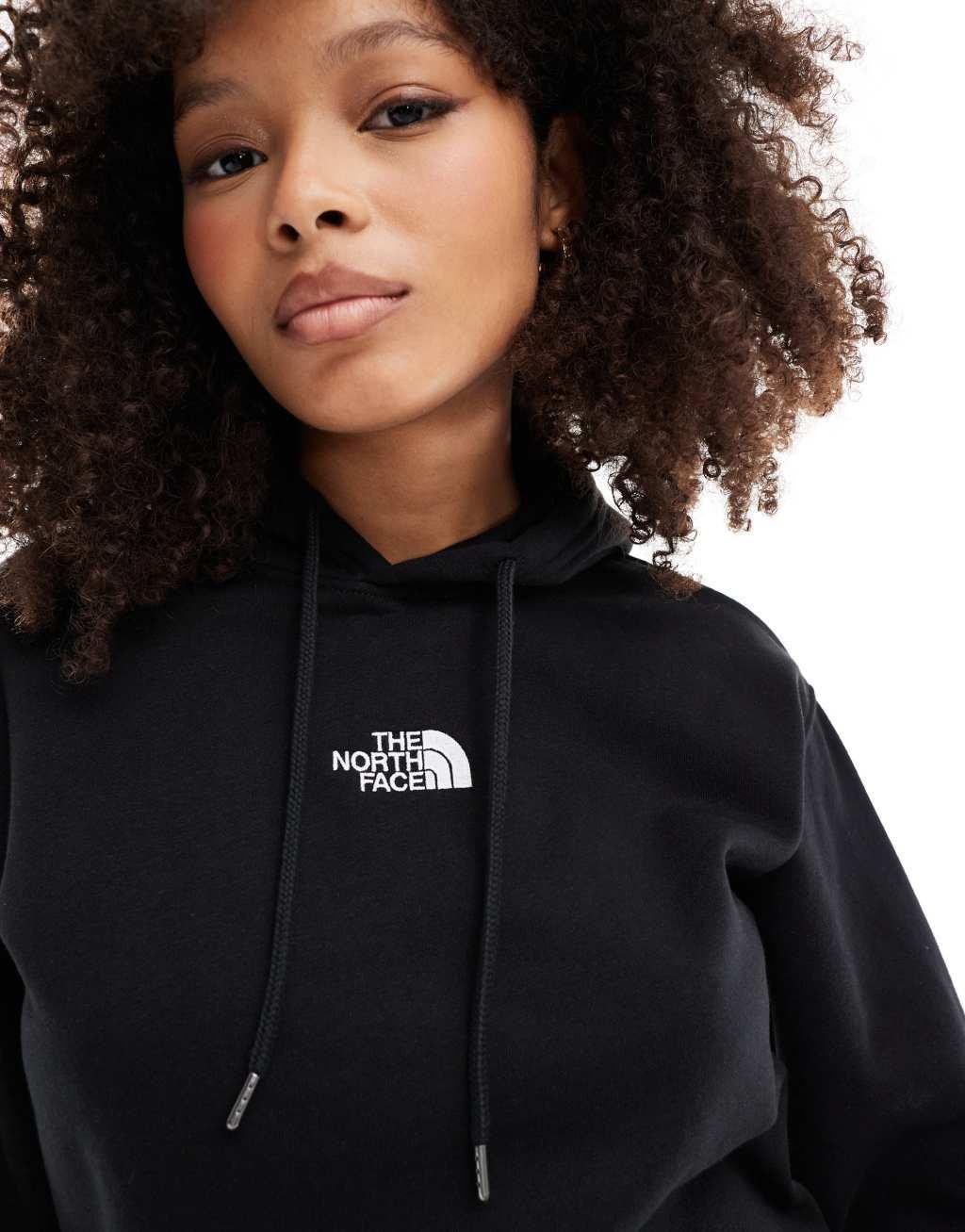 The North Face Evolution Hi Lo hoodie in black Product Image