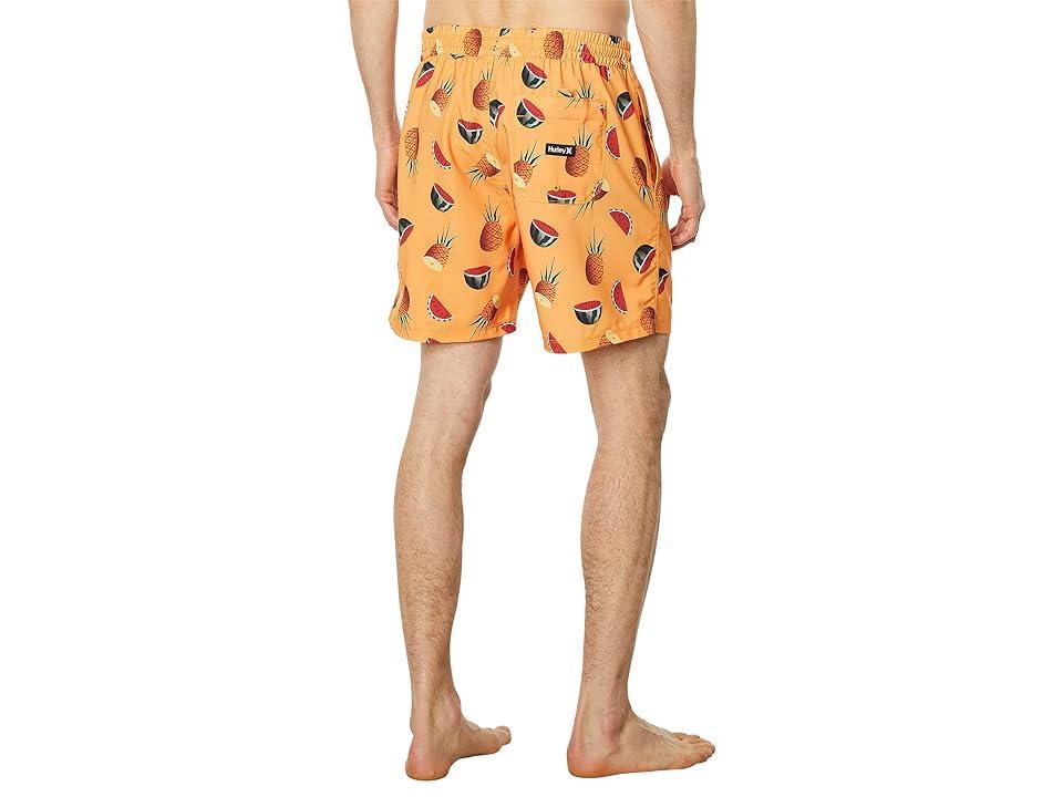 Hurley Cannonball 17 Volley (Nectarine) Men's Swimwear Product Image