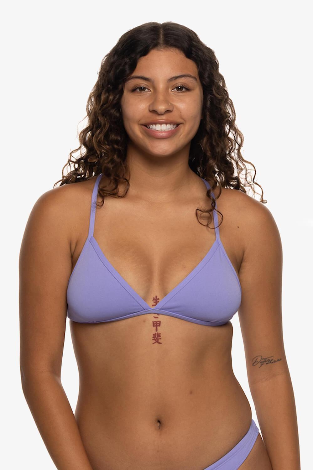 Krizia Bikini Top - Lavender Product Image