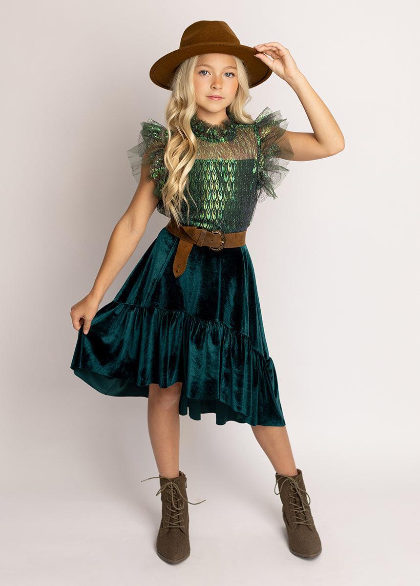 Ina Skirt in Evergreen Product Image