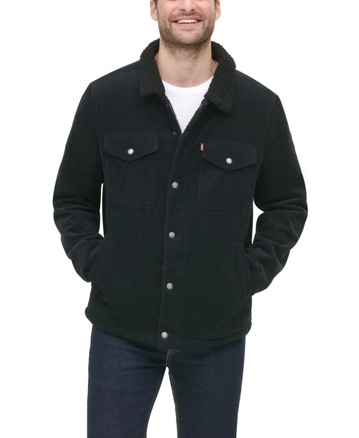 Levi's(r) Two-Pocket Trucker with Soft Sherpa Men's Clothing Product Image