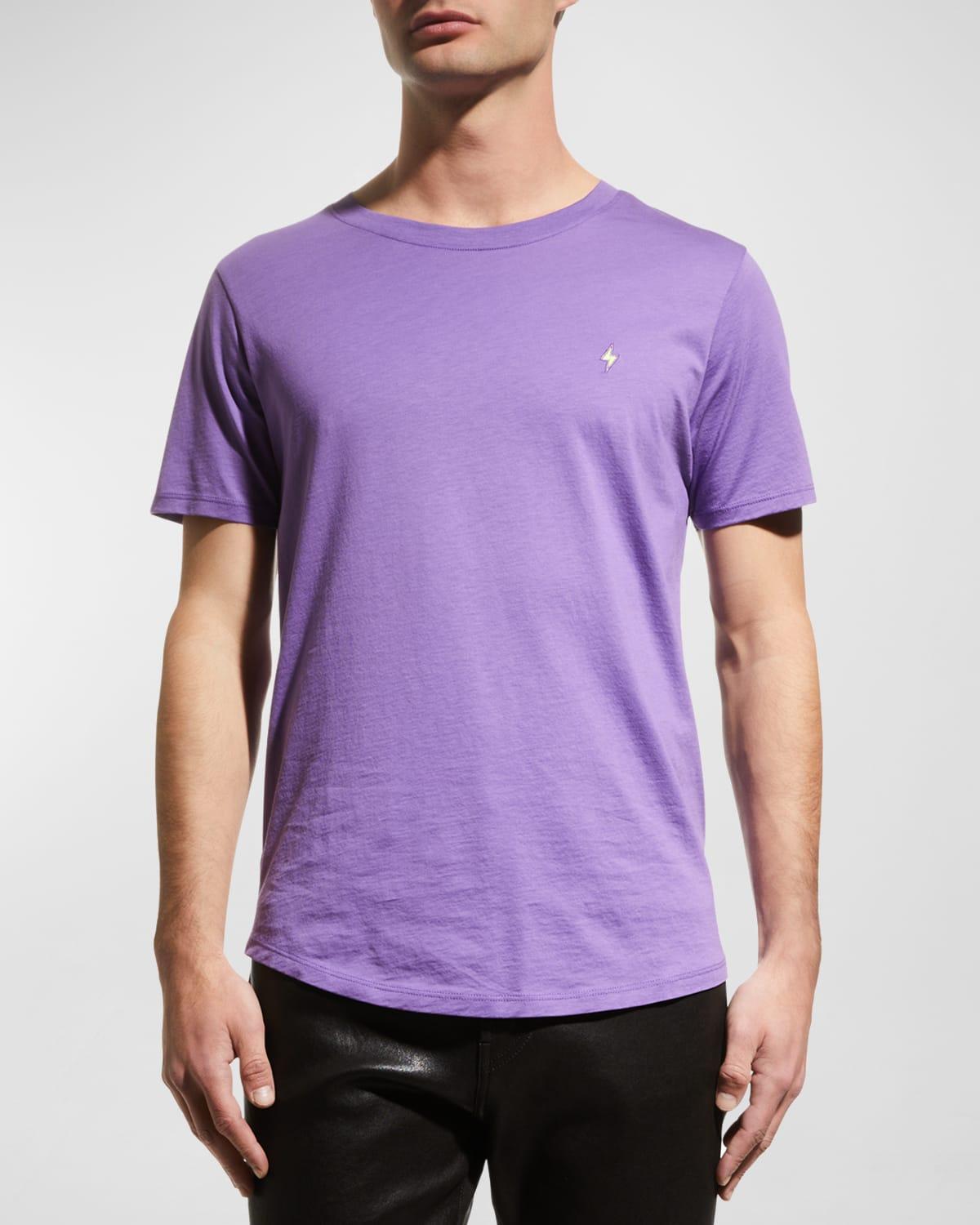 Mens Lightning Bolt Pima Cotton T-Shirt Product Image