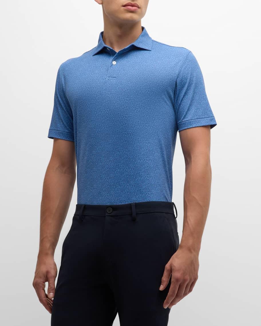 Mens Radio Star Performance Jersey Polo Shirt Product Image