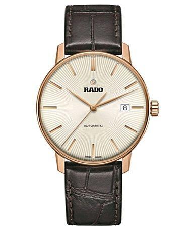 RADO Coupole Classic Automatic Leather Strap Watch, 41mm Product Image