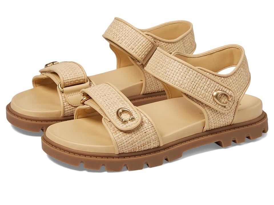 COACH Brynn (Natural) Women's Sandals Product Image