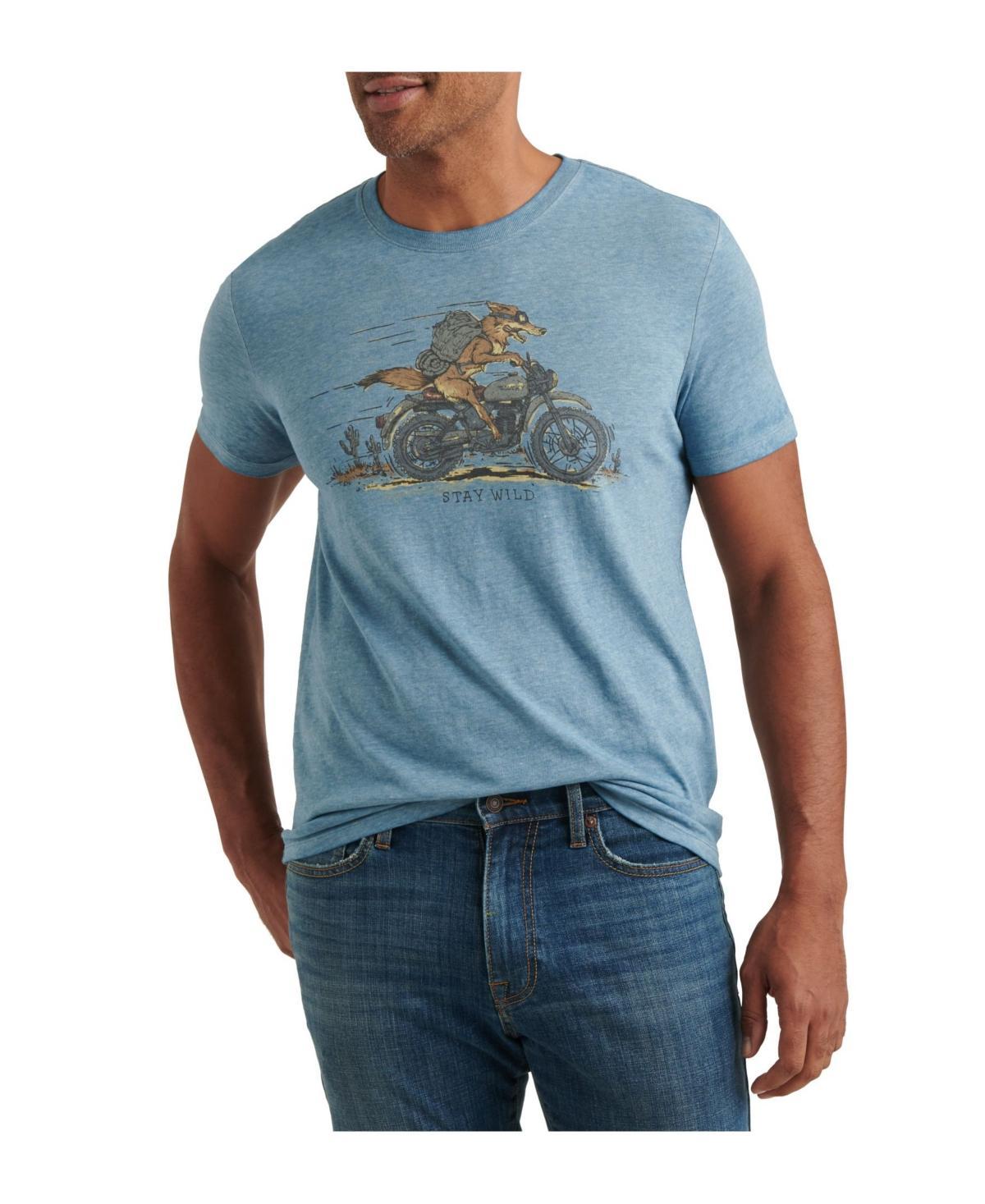 Lucky Brand Mens Coyote Biker Short Sleeve T-Shirt Product Image