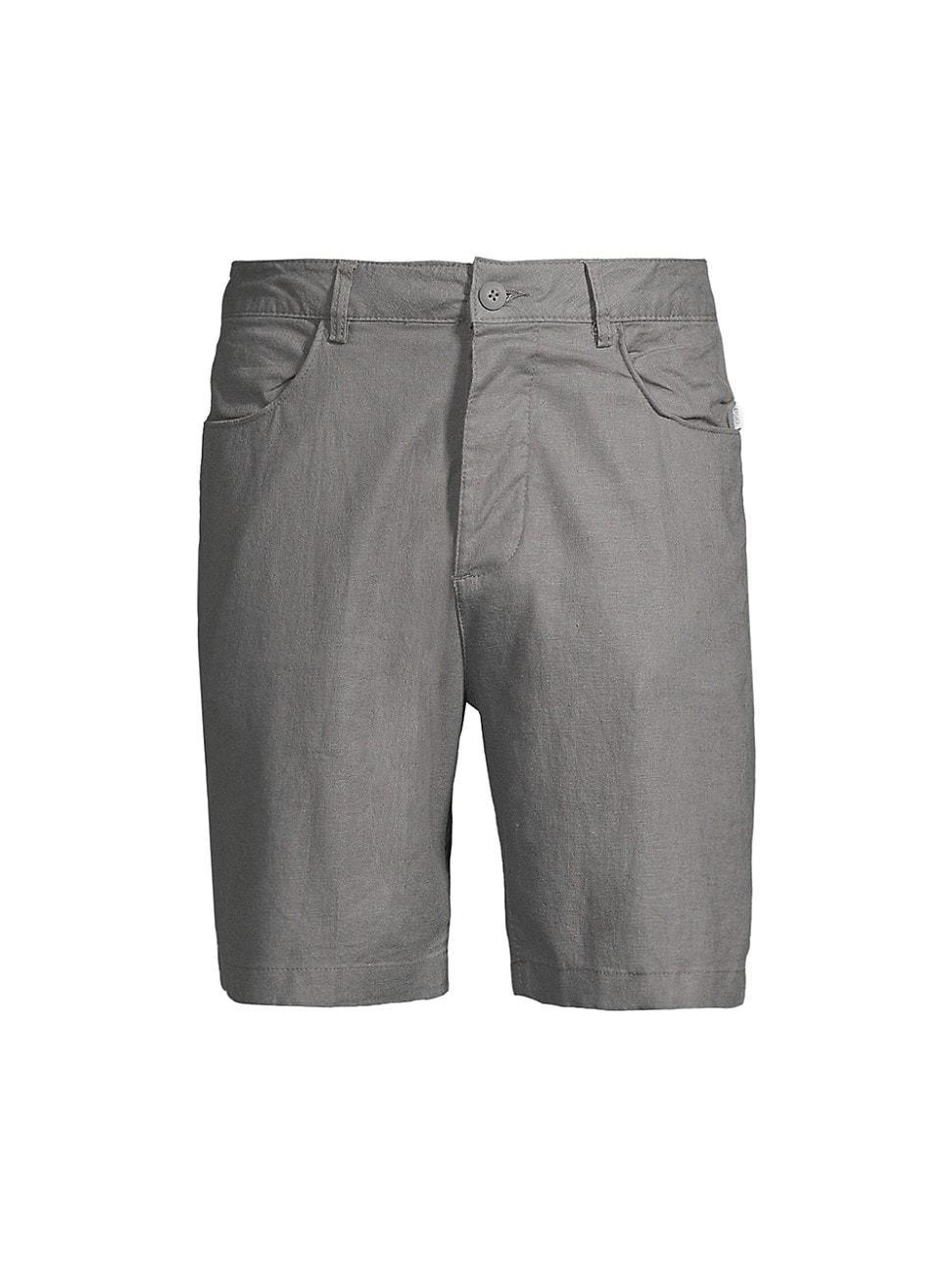 Mens Stretch Linen Traveler Shorts Product Image