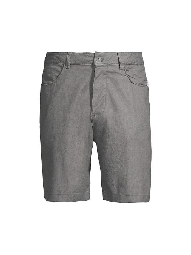 Mens Stretch Linen Traveler Shorts Product Image