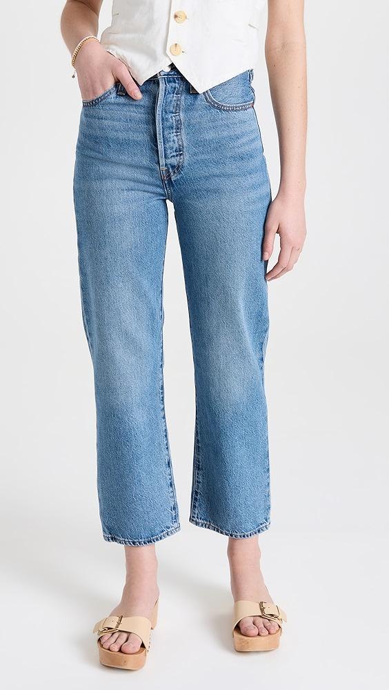 Levi's Ribcage Straight Ankle Jeans | Shopbop Product Image