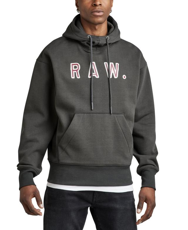 G-Star Raw Mens Vulcanic Raw Loose Fit Graphic Hoodie Product Image