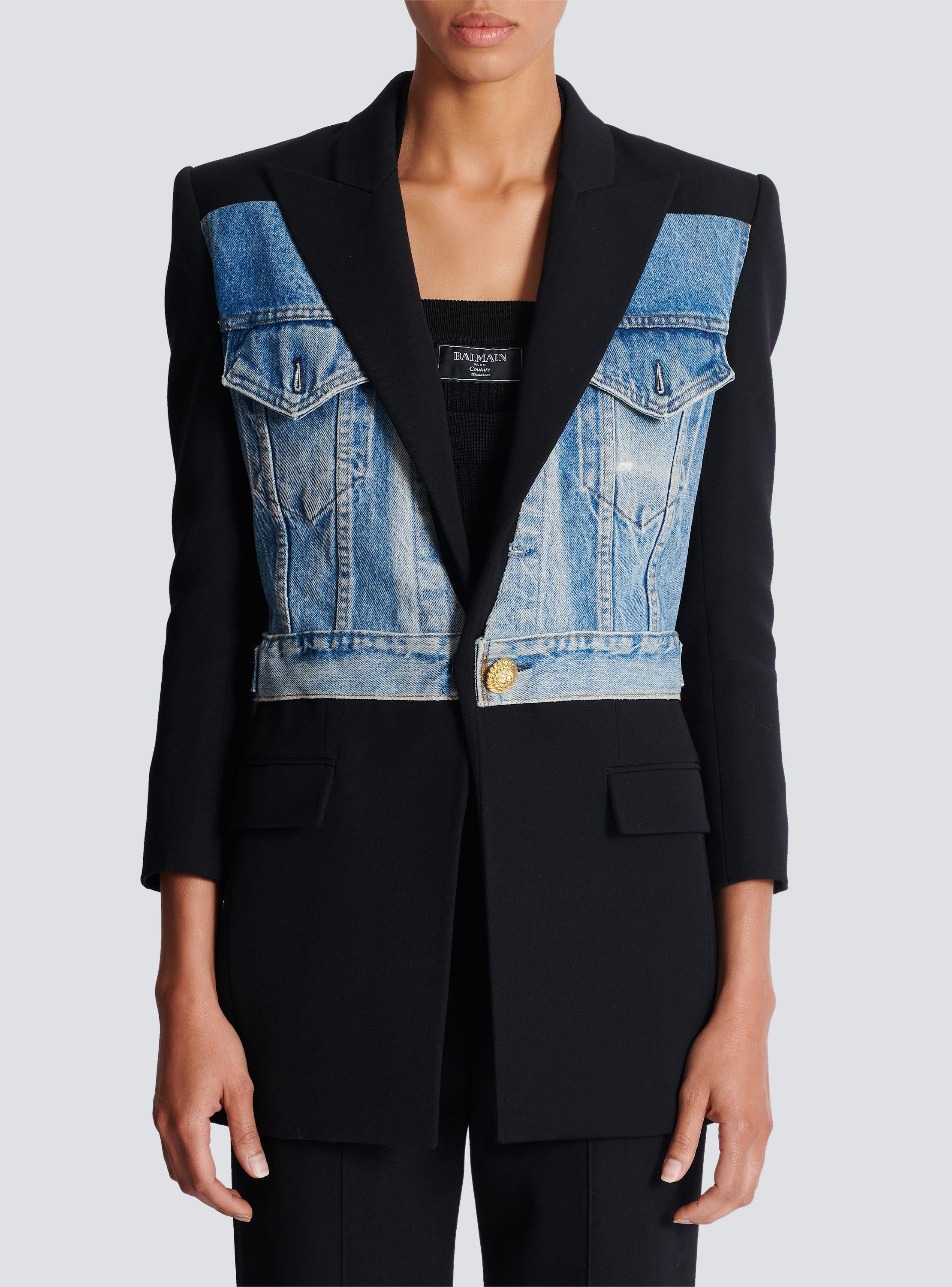 1-button bi-material jacket Product Image