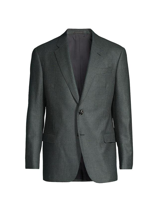 Mens Textured Wool Sport Coat Product Image