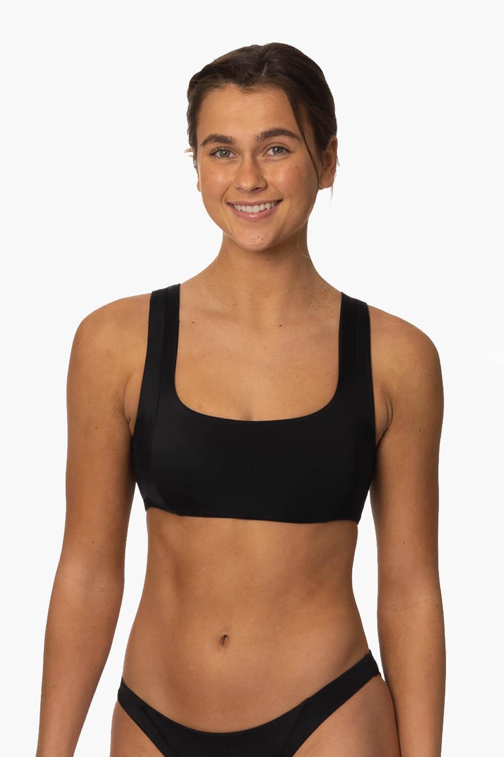 Paige Bikini Top - Black Female Product Image