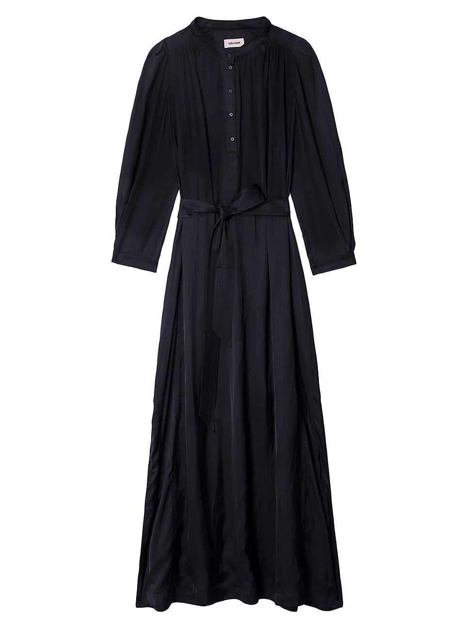 Womens Ritchil Tie-Waist Maxi Shirtdress Product Image