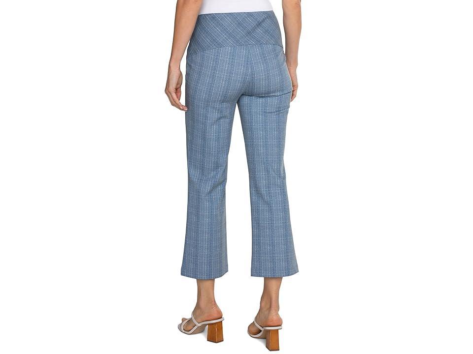 Liverpool Los Angeles Stella Kick Flare Mid-Rise Herringbone Stripe Knit 25 (Blissful Herringbone) Women's Dress Pants Product Image