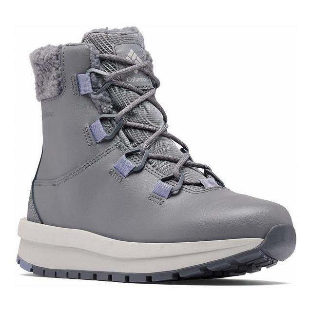 Columbia Moritza Womens Winter Boots Ti Gray Silver Product Image