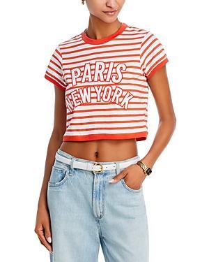 Cinq a Sept Becka Striped Tee Product Image