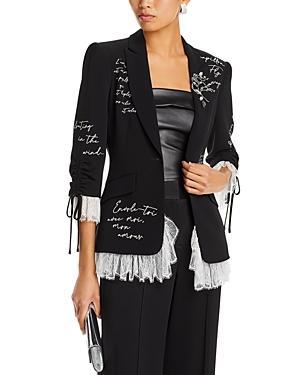 Cinq a Sept Mon Amour Roxie Embroidered Blazer Product Image