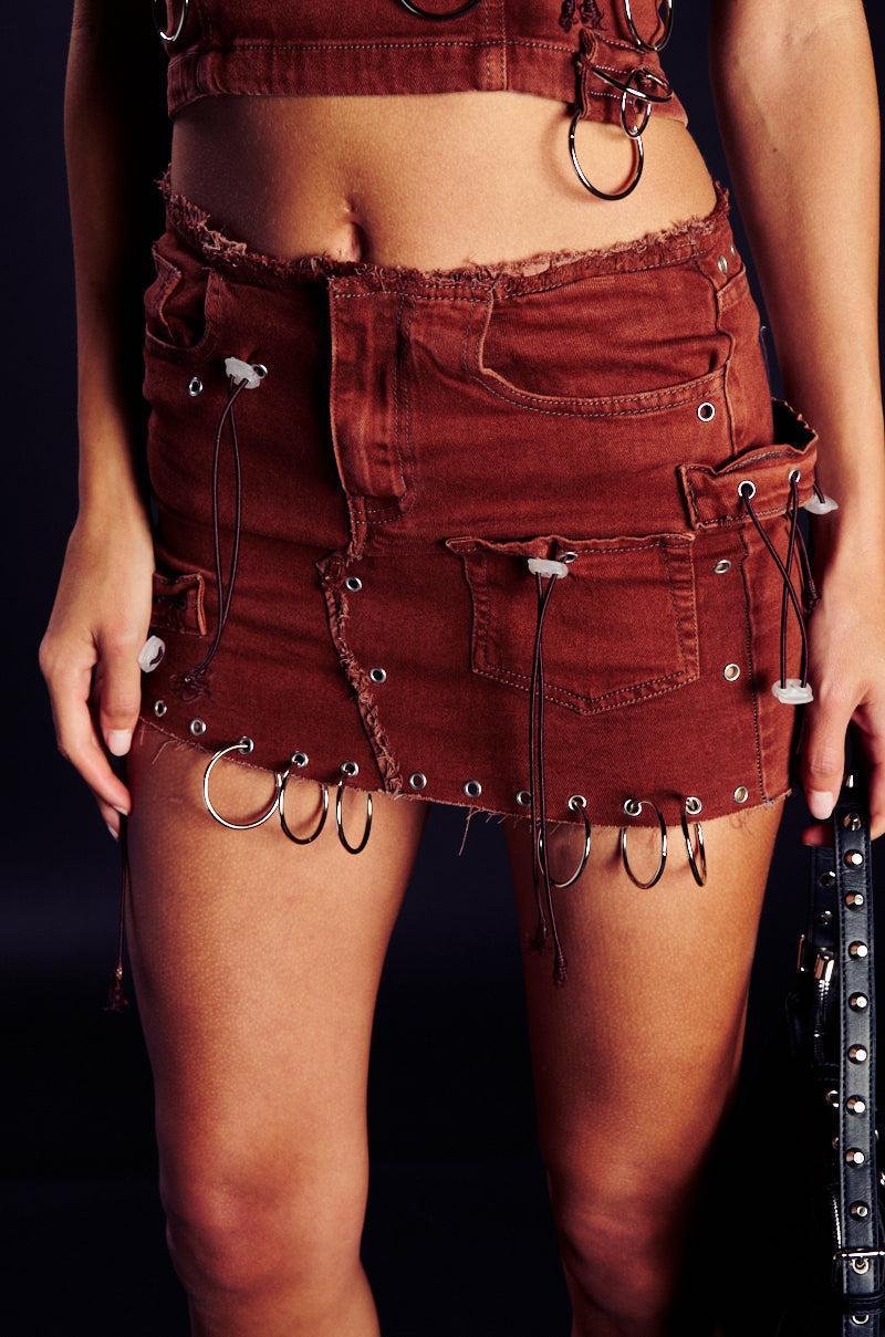 ARIZONA DENIM MINI SKIRT Product Image