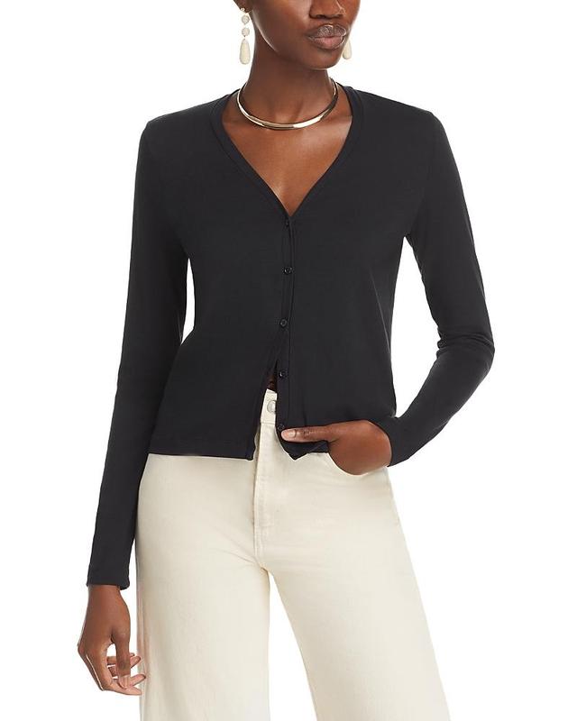 Womens Soft Touch V-Neck Cardigan Product Image