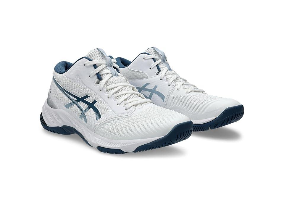 ASICS Men's Netburner Ballistic FF MT 3 Volleyball Shoe Vintage Indigo) Men's Shoes Product Image