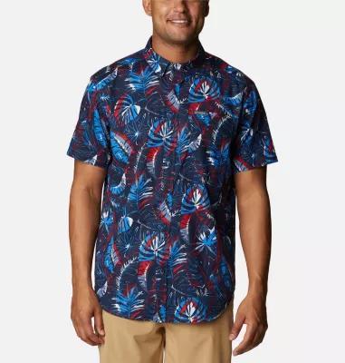 Columbia Men's Rapid Rivers Printed Short Sleeve Shirt- Product Image